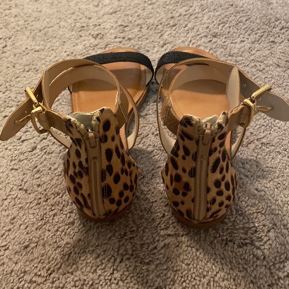 Fergie Leopard Black Sandals from Nordstrom’s - Picture 4 of 5